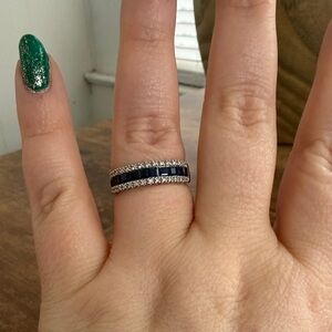 Effy Royal Blue 14K white gold ring